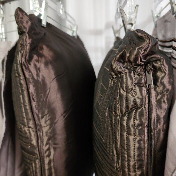 Luxe Habitat Accent Pillow: 2 Decor Pillow, 3 Lrg Sham Cover or 2 Throw Pillow - Picture 6 of 11